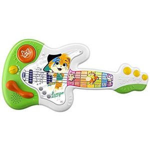 Chicco 44 CATS - gitaar, baby muziekspeelgoed, educatief speelgoed gitaar baby speelgoed, nummers 6 geluiden uit de tv-serie 44 cates