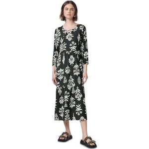 Street One - Studio - Midi-jurk - Groen - 3/4-mouwen