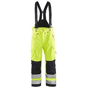 Blaklader 186719773399C44 Shell werkbroek, High Vis geel/zwart, maat C44