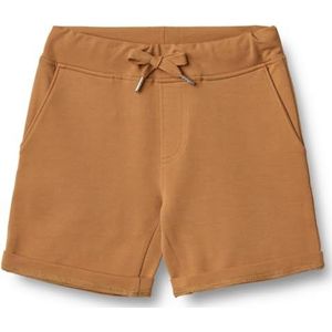 Wheat Jongens Sweat Manfred GOTS gecertificeerde shorts, 4341 Almond, 98