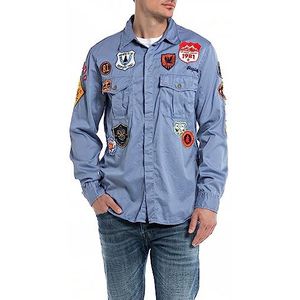 Overhemd - Licht Katoen - Twill