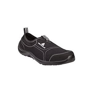 Deltaplus MIAMISPNO44 Lage schoenen van polyester katoen - S1P Src, zwart, maat 44