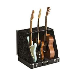 Fender Classic Case Stand, zwart, standaard voor maximaal 3 gitaren