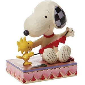 Jim Shore Peanuts 6007937 Snoopy & Woodstock hart slinger