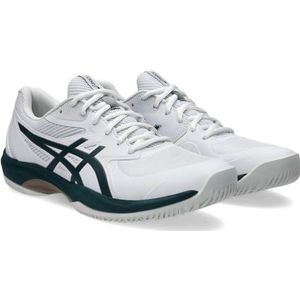 Asics - GAME FF - Tennisschoenen - Wit/Saxon Green - Multicourt