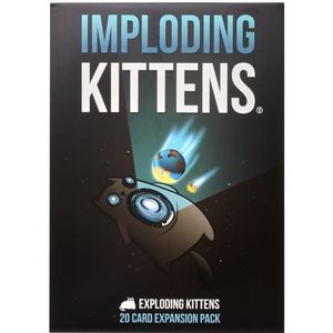 Imploding Kittens Expansion Pack by Exploding Kittens - Card Games for Adults Teens & Kids - Fun Family Games
