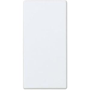 Blind deksel wit, smalle module