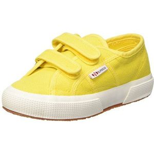 Superga Unisex 2750 cotjstrap Classic Sneakers voor kinderen, Geel Yellow Sunflower 176, 33 EU