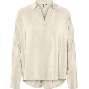 VERO MODA Geweven Blouse Ivoor