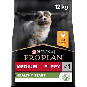 Pro Plan Hond Medium Puppy Hondenvoer, Puppybrokken Met Kip, 12kg