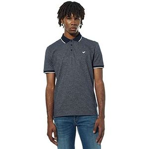 Kaporal Heren poloshirt BUDY-model Navy-maat