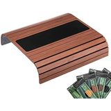 Kos Design - Armleuning Organizer - Dienblad - Bamboe - Zwart/Wit