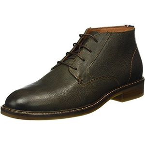Tommy Hilfiger Heren R2285ounder 3n Chukka boots, Braun Dark Brown 201, 45 EU