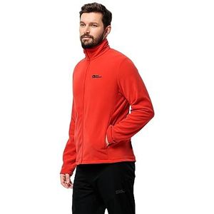 Jack Wolfskin Taunus Fz M Fleecejack, Strong Red, XL Heren, Sterk rood, XL