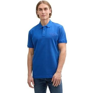TOM TAILOR Poloshirt voor heren, 11132 - Advanced Blue., XXL