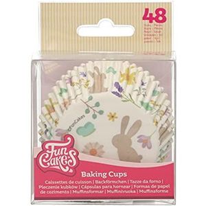 FunCakes Baking Cups Spring Animals: Perfect Voor Dieren Thema Cupcakes, Cupcakes En Meer, Taart Decoratie, Pk/48