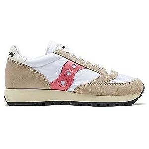 Saucony Jazz Original Vintage, Sneaker Donna, Bianco Rosa, 35.5 EU