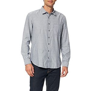 Camel Active Heren 4091356S35 hemd, asfalt, S