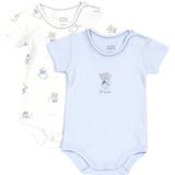 Chicco Rompertje/body  beige / navy / lichtblauw / natuurwit