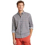 Overhemd - Roest - Katoen - Lange Mouwen - Normale Pasvorm