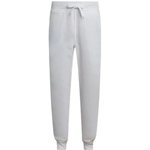 Southpole Men's Active Basic Jogger Fleece Pants, WHITE, X-Large