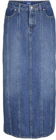 Jack & Jones - Cana Long Jjxx - Spijkerrok - Maxi Lengte - Stonewash