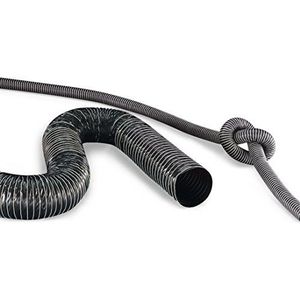 Hittebestendige neopreen slang, eenlagig, diameter 76 mm, 4 m, 3900076000-00000400