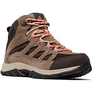 Columbia Crestwood Mid waterdichte wandelschoenen voor dames, Cordovan, modder, 36, Cordovan Mud, 36 EU