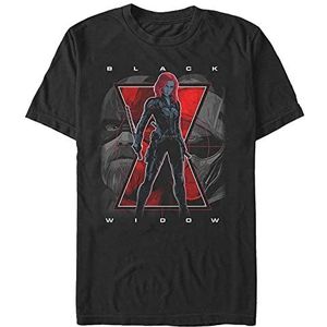 Marvel Black Widow - Big Three Unisex Crew neck T-Shirt Black M