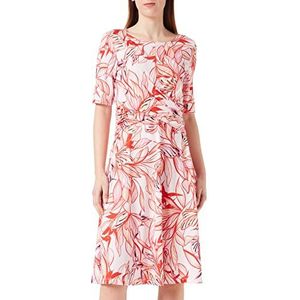 Gerry Weber Dames 180023-35021 jurk, lila/roze/rood/oranje print, 40, lila/roze/rood/oranje opdruk, 40