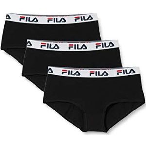 Fila Damesonderbroek, katoen, ondergoed voor dames, duurzaam en natuurlijk (3 stuks), Fu6044g, XL