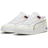 PUMA Rbd Game Laag uniseks-volwassene Sneaker Laag-Top, WARM WHITE-PUMA WHITE-TEAM REGAL RED-PUMA GOLD, 38 EU
