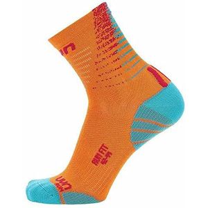 UYN Fit Sok Oranje/Turquoise 41