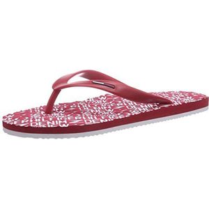 Tommy Jeans Bobby 6, slippers voor heren, Rode Rot Tango Rood 611
