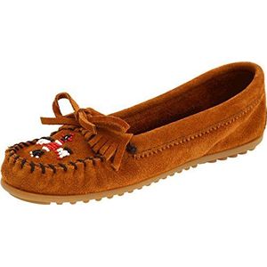 Minnetonka Thunderbird II, mocassins voor dames, Bruin, 42 EU