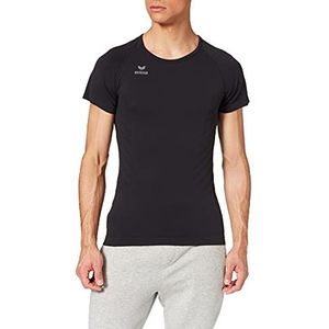 ERIMA uniseks-volwassene Athletic T-Shirt (2252116), zwart, L