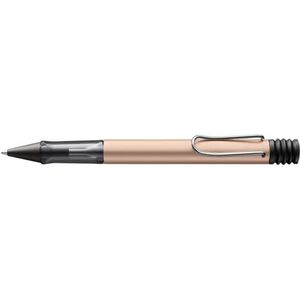 LAMY 1235655 AL-star balpen 250 – Kuli van aluminium in de kleur Cosmic met transparant handvat en verchroomde metalen clip – met grote vulling – lijnbreedte M