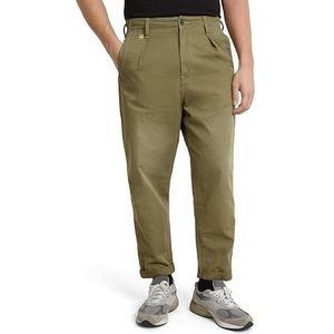G-Star RAW Geplooide chino relaxed, groen (Smoke Olive D24543-c962-b212), 30W x 32L
