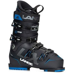 Lange LX 120 uniseks skischoenen voor volwassenen, zwart/blauw, 295