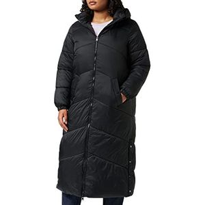 bestseller a/s Vmuppsala Long Coat Noos Damesmantel, zwart, M