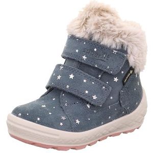 Superfit Mädchen GROOVY warm gefütterte Gore-Tex Stiefel, blau 8000