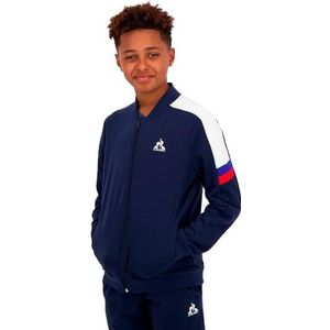 Le Coq Sportif - Mini Moi Tri N°1 - Sweatshirt - Blauw - Met Rits