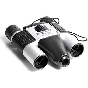 TrendGeek TG-125 Verrekijker met camera voor volwassenen, kleine veldsteker voor reizen, vogelobservatie, sport, dierenwereld, dierenobservatie, jacht, concerten, HD-fotoresolutie, mini-verrekijker
