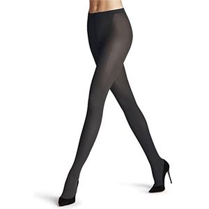 FALKE Dames Panty Prime Rib 60 DEN W TI Halfdoorzichtig Gedessineerd 1 Stuk, Grijs (Graphite 3146), S-M