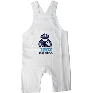 Real Madrid Mouwloos T-shirt voor baby's en peuters, wit, maat 4
