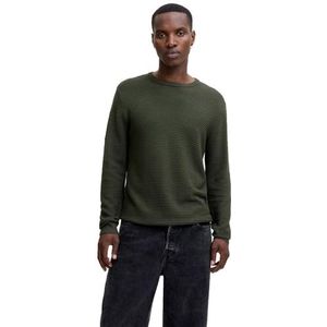 Jack & Jones - Otto - Gebreide Trui - 100% Katoen - Ronde Hals - Lange Mouwen