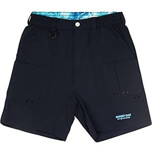Mossy Oak XTR Fishing Shorts Heren, Antraciet., M