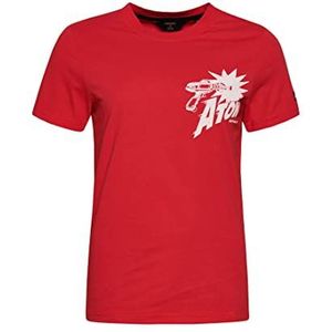Superdry Womens VINTAGE CROSSING LINES BH TEE T-shirt, Drop Kick Red 2, M