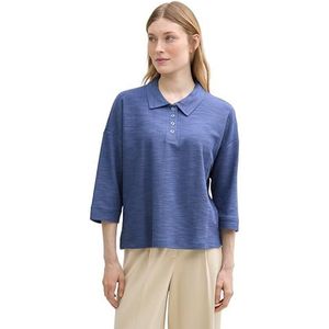 TOM TAILOR T-shirt voor dames, 11879 - Celestial Blue, XXL