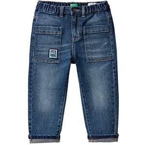 United Colors of Benetton Jongens Jeans, blu denim 901, 98 cm
